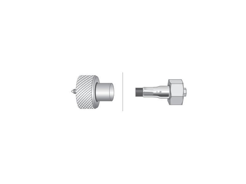 Bicha Conta horas - Comp: 1350mm, Comprimento externo do cabo: 1310mm. (S.41095)