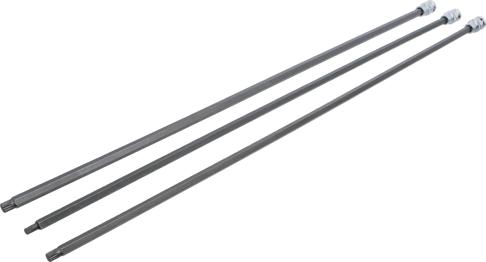 Conjunto de Encaixes para Pontas XZN Extra Longos | VAG | 1/2" | 3 peças