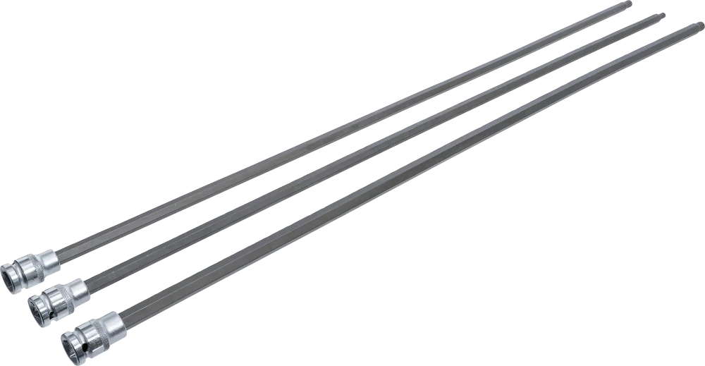 Conjunto de Encaixes para Pontas XZN Extra Longos | VAG | 1/2" | 3 peças