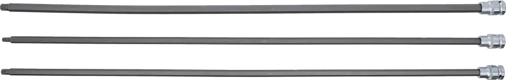 Conjunto de Encaixes para Pontas XZN Extra Longos | VAG | 1/2" | 3 peças