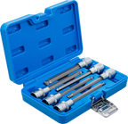 Conjunto de Encaixes para Pontas | Sextavado Interno Cabeça Esférica | 1/2" | 6 peças