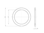 Retentor 73 x 102 x 16.5mm (S.43591)