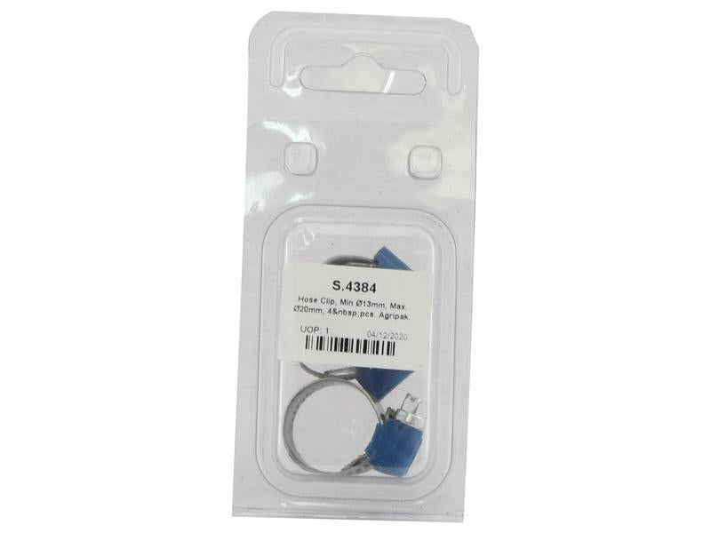 Agripak 4 un. Abraçadeira 12 - 22mm (S.4384)