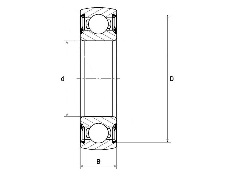 Sparex Rolamento (17262072RS) (S.43878)