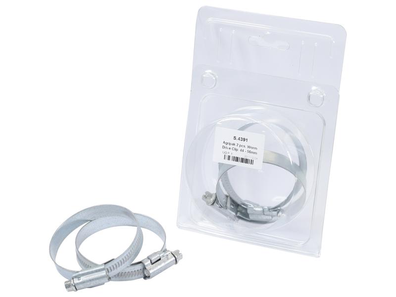 Agripak 2 un. Abraçadeira 40 - 60mm (S.4391)