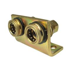 Sparex Conjunto de valvula de libertação rápida hidráulico  Fêmea 1/2'' Tamanho corpo x 1/2'' BSP Rosca fêmea