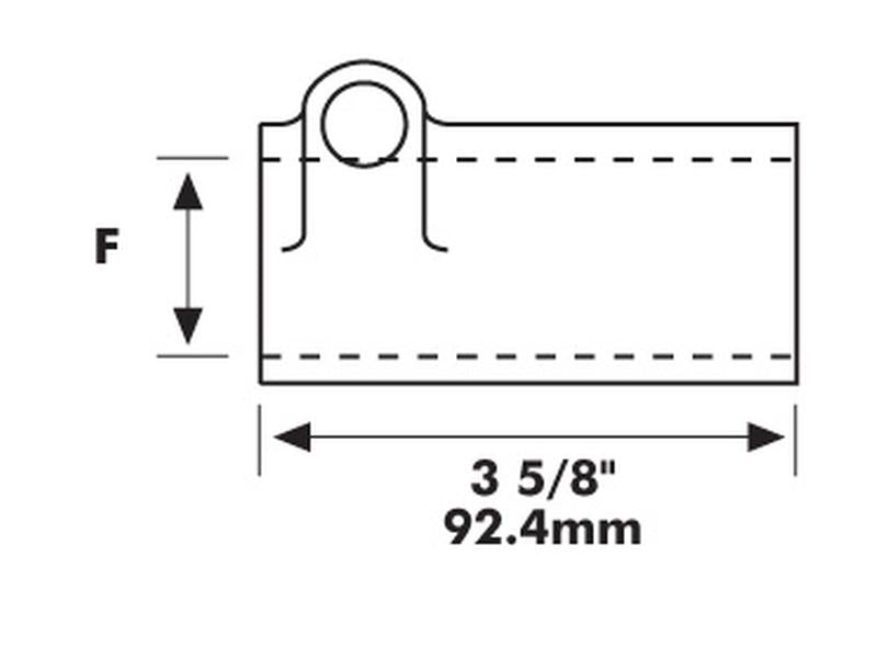 PTO Casquilho - Estria Femea 1 3/8'' - 6 Com Quick Release Pin. (S.4467)