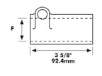 PTO Casquilho - Estria Femea 1 3/8'' - 6 Com Quick Release Pin. (S.4467)