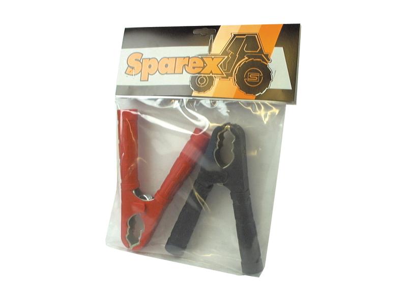 Agripak 2 un. garras bateria 180A Vermelho e Preto (S.4471)