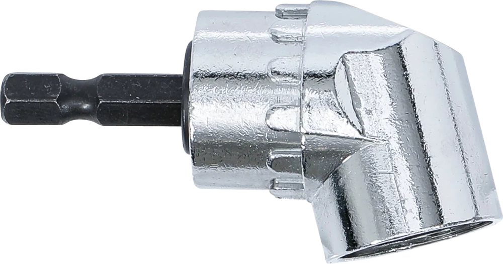 Suporte de pontas de fixação angular | Entrada de sextavado externo 6,3 mm (1/4") | Saída de sextavado interno 6,3 mm (1/4")