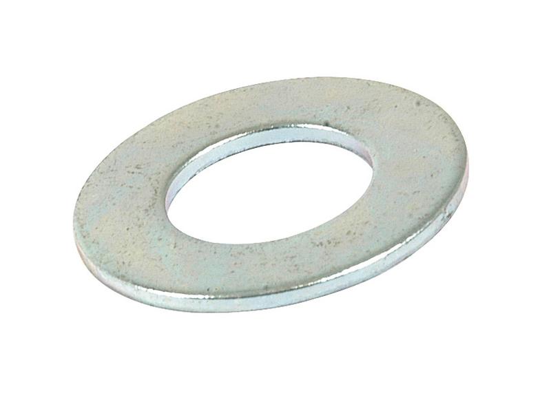 Anilha plana métrica, ID: 11.1mm, D.Ext: 24mm, Espessura: 2.5mm (DIN or Standard No. DIN 125A) (S.4977)