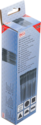 Conjunto de limas agulha | 12 peças