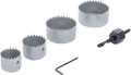 Conjunto de serras de copo | Ø 32 - 54 mm | Profundidade 24 mm | 6 peças