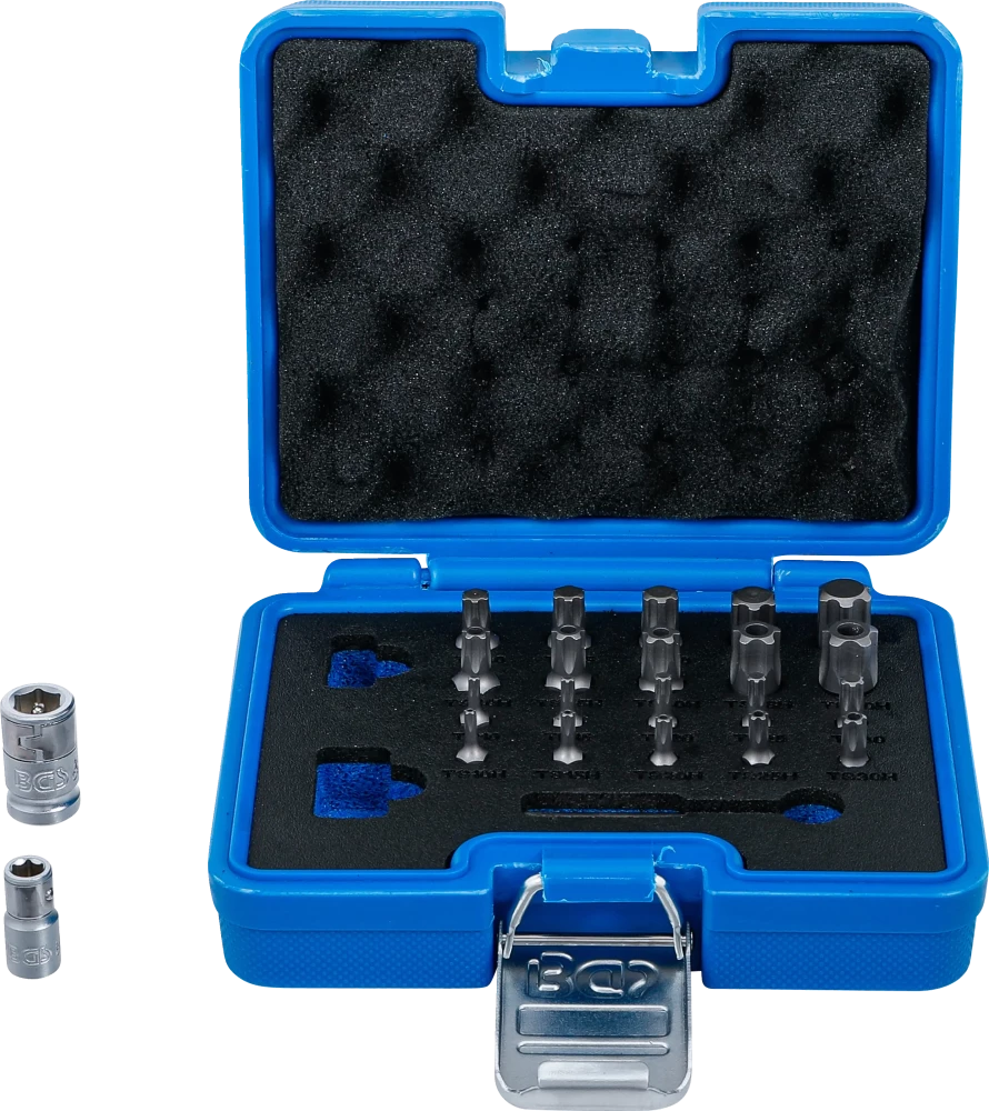 Conjunto de pontas | Perfil TS (para Torx Plus) | 23 peças