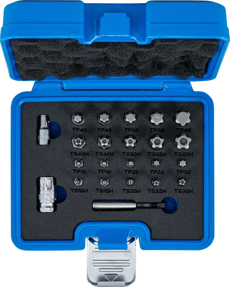Conjunto de pontas | Perfil TS (para Torx Plus) | 23 peças