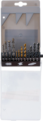Conjunto de brocas combinadas | 2 - 8 mm | 12 peças