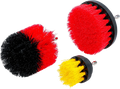 Conjunto de acessórios de escova | para perfuradoras | 3 peças