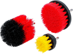 Conjunto de acessórios de escova | para perfuradoras | 3 peças