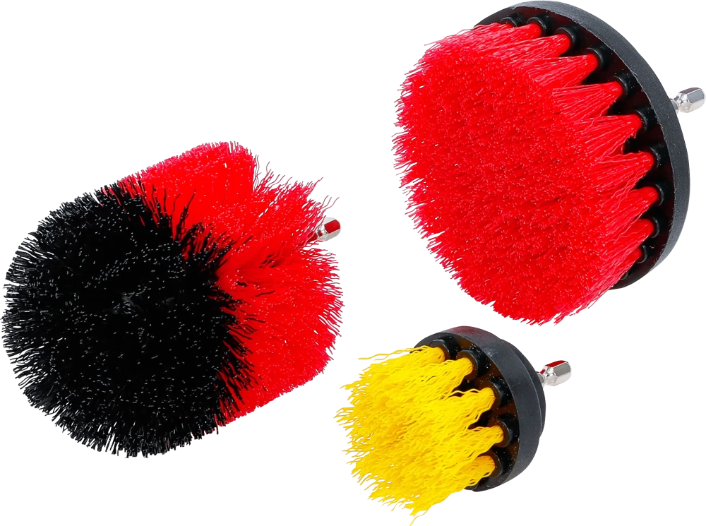 Conjunto de acessórios de escova | para perfuradoras | 3 peças