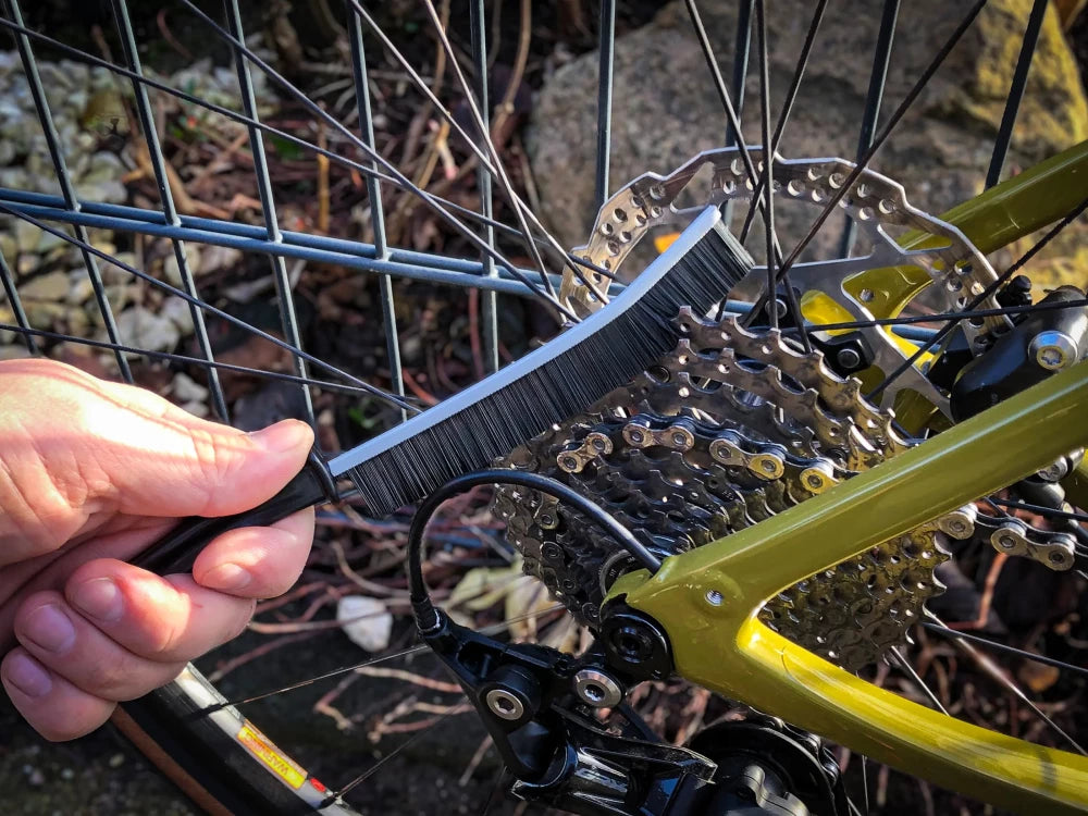 Jogo de escovas para limpeza de bicicletas | 4 peças