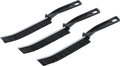 Conjunto de escovas de limpeza de cantos com cerdas duras | 230 mm | 3 peças