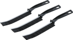 Conjunto de escovas de limpeza de cantos com cerdas duras | 230 mm | 3 peças