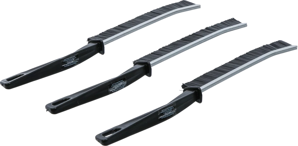 Conjunto de escovas de limpeza de cantos com cerdas duras | 230 mm | 3 peças