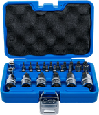 Conjunto de Encaixes e Pontas Torx | 1/2" | T10 - T70 | 27 peças
