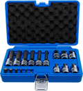 Conjunto de Encaixes para Pontas XZN | 1/4" e 1/2" | 18 peças