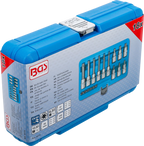 Conjunto de Encaixes Torx | 1/4" e 1/2" | T10-T60 (std + 100mm) | 18 peças