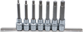 Conjunto de Encaixes para Pontas XZN | 1/2" | 100 mm | M5 - M14 | 7 peças