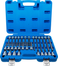 Conjunto de Encaixes para Pontas | Sextavado Interno Multi-Comprimento | 1/2" | 30 peças