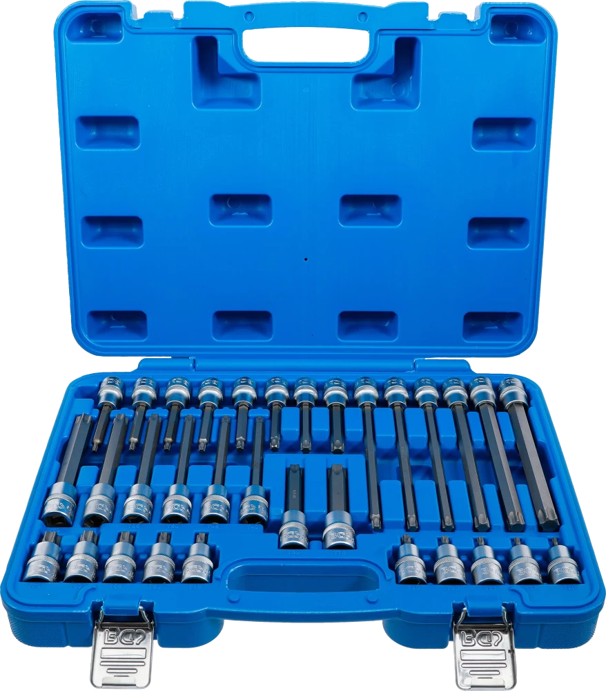 Conjunto de Encaixes Torx Multi-Comprimento | 1/2" | T20-T70 | 32 peças