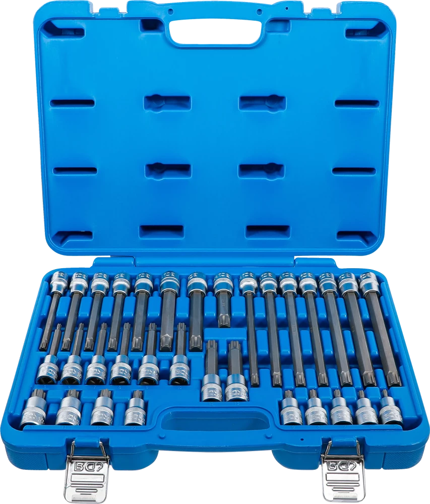 Conjunto de Encaixes para Pontas RIBE | 1/2" | M5 - M14 | 32 peças
