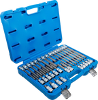 Conjunto de Encaixes para Pontas RIBE | 1/2" | M5 - M14 | 32 peças