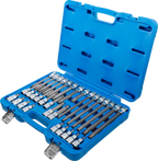 Conjunto de Encaixes para Pontas RIBE | 1/2" | M5 - M14 | 32 peças