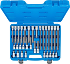 Conjunto de Encaixes para Pontas RIBE | 1/2" | M5 - M14 | 32 peças