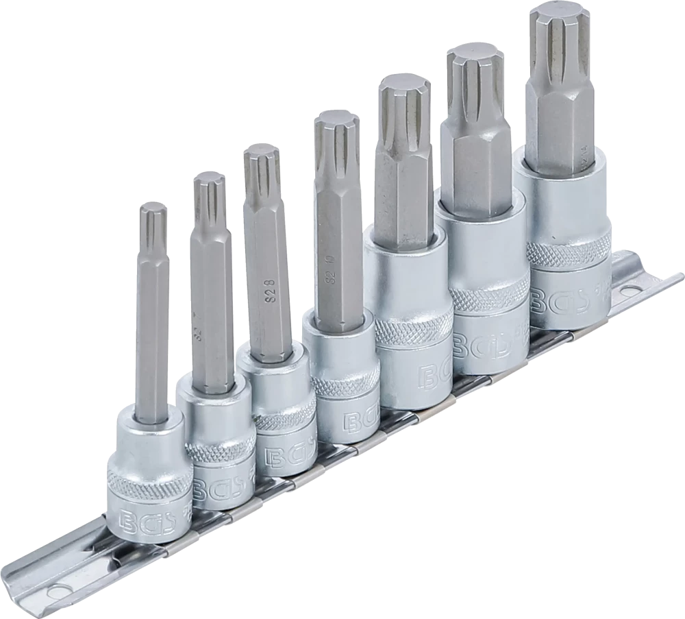 Conjunto de Encaixes para Pontas RIBE | 3/8" e 1/2" | M6 - M14 | 7 peças