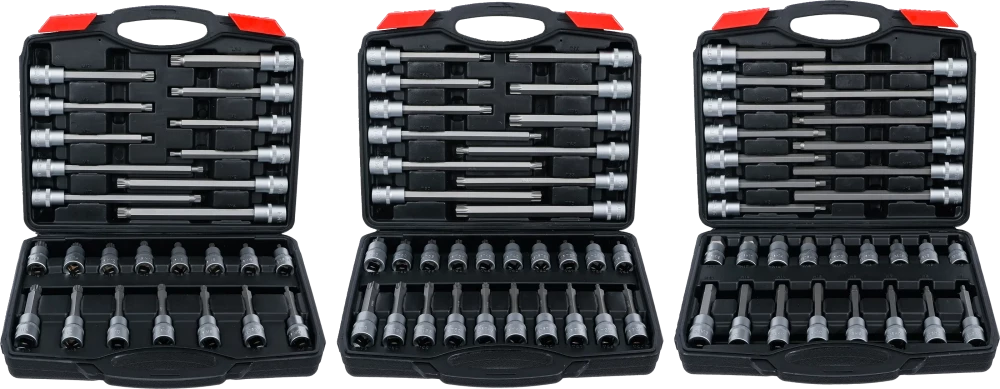 Sortido de Encaixes para Pontas | 1/2" | 88 peças