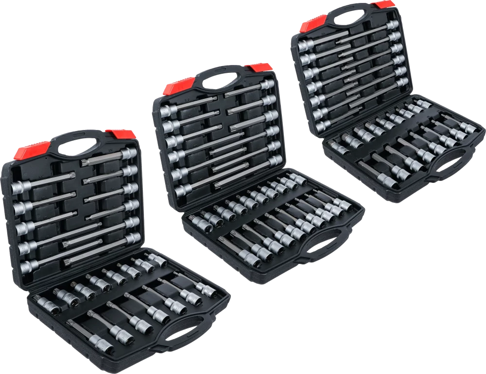 Sortido de Encaixes para Pontas | 1/2" | 88 peças