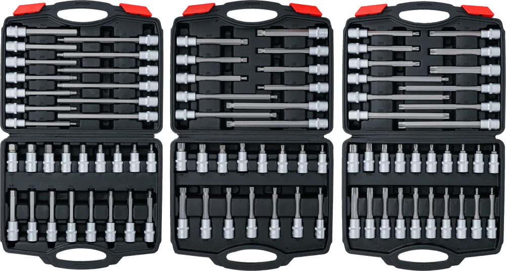 Sortido de Encaixes para Pontas | 1/2" | 88 peças