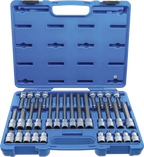 Conjunto de Encaixes Torx Plus (TP) | 1/2" | TP20 - TP70 | 32 peças