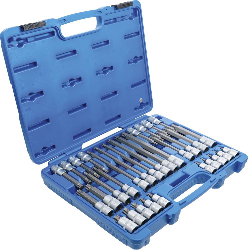 Conjunto de Encaixes Torx Plus (TP) | 1/2" | TP20 - TP70 | 32 peças