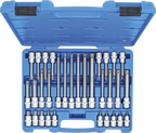 Conjunto de Encaixes Torx Plus (TP) | 1/2" | TP20 - TP70 | 32 peças