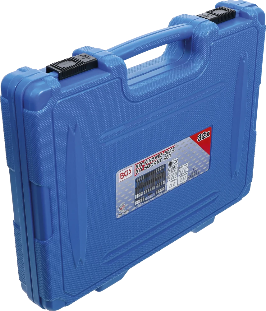 Conjunto de Encaixes Torx Plus (TP) | 1/2" | TP20 - TP70 | 32 peças