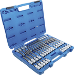 Conjunto de Encaixes Torx Plus com Furo (TPS) | 1/2" | TPS20 - TPS70 | 32 peças
