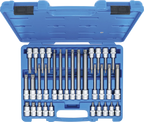 Conjunto de Encaixes Torx Plus com Furo (TPS) | 1/2" | TPS20 - TPS70 | 32 peças