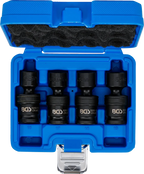 Conjunto de encaixes para rótula esférica de impacto | Entrada de quadrado interno de 12,5 mm (1/2") | 4 peças