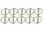 Agripak 10 un. Cavilha de mola 6mm x 44.5mm (S.5208)