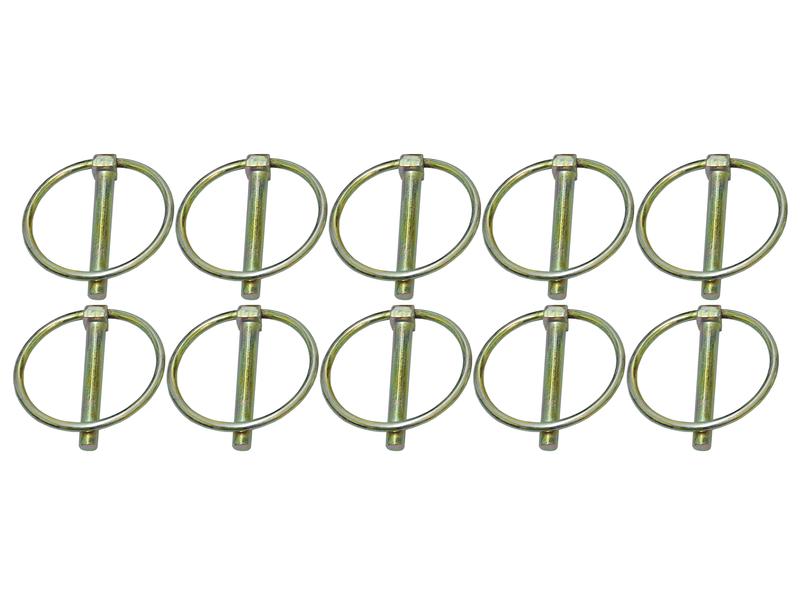 Agripak 10 un. Cavilha de mola 6mm x 44.5mm (S.5208)
